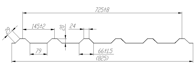 roofing sheet profile