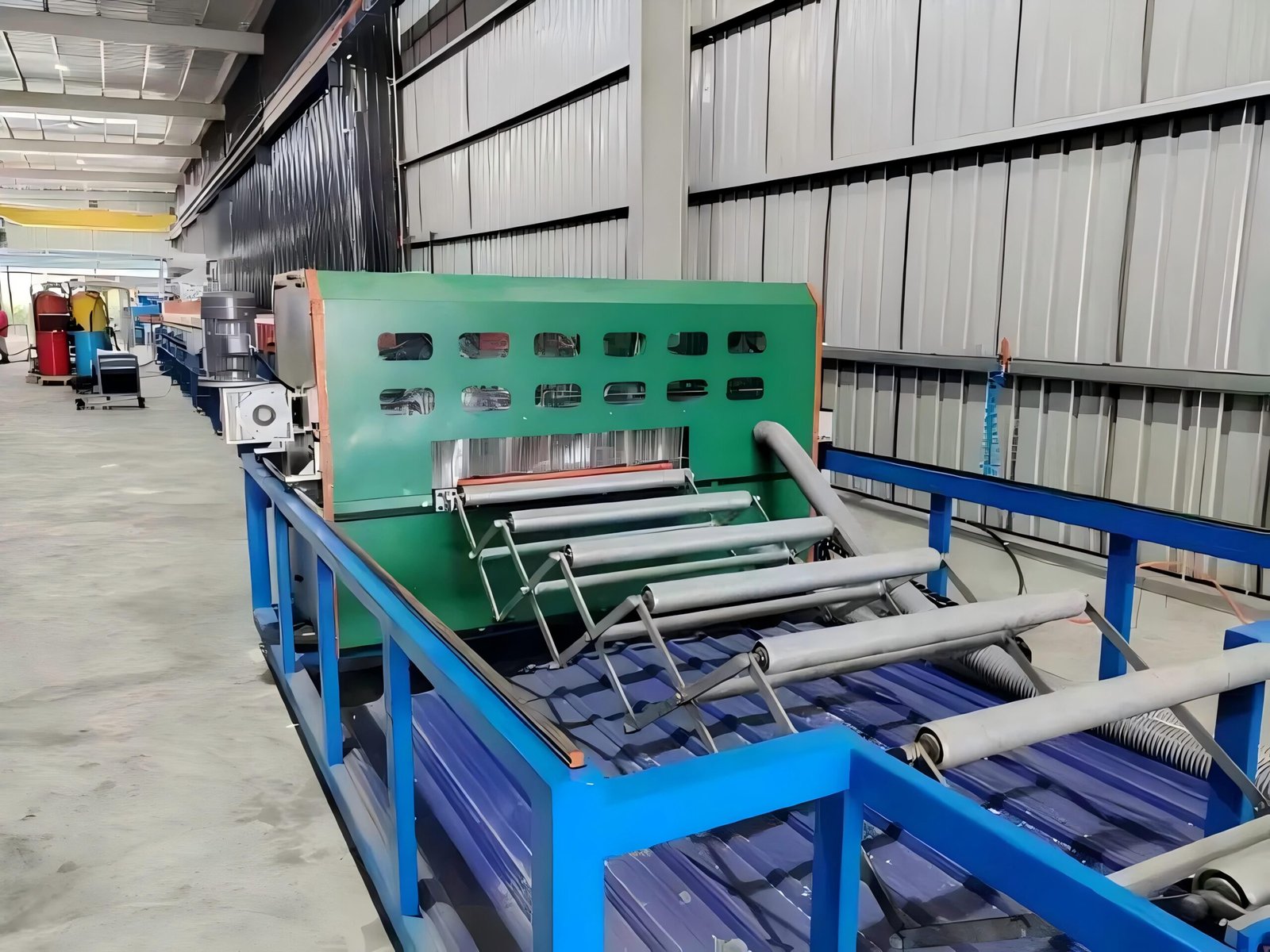 pu sandwich panel machine