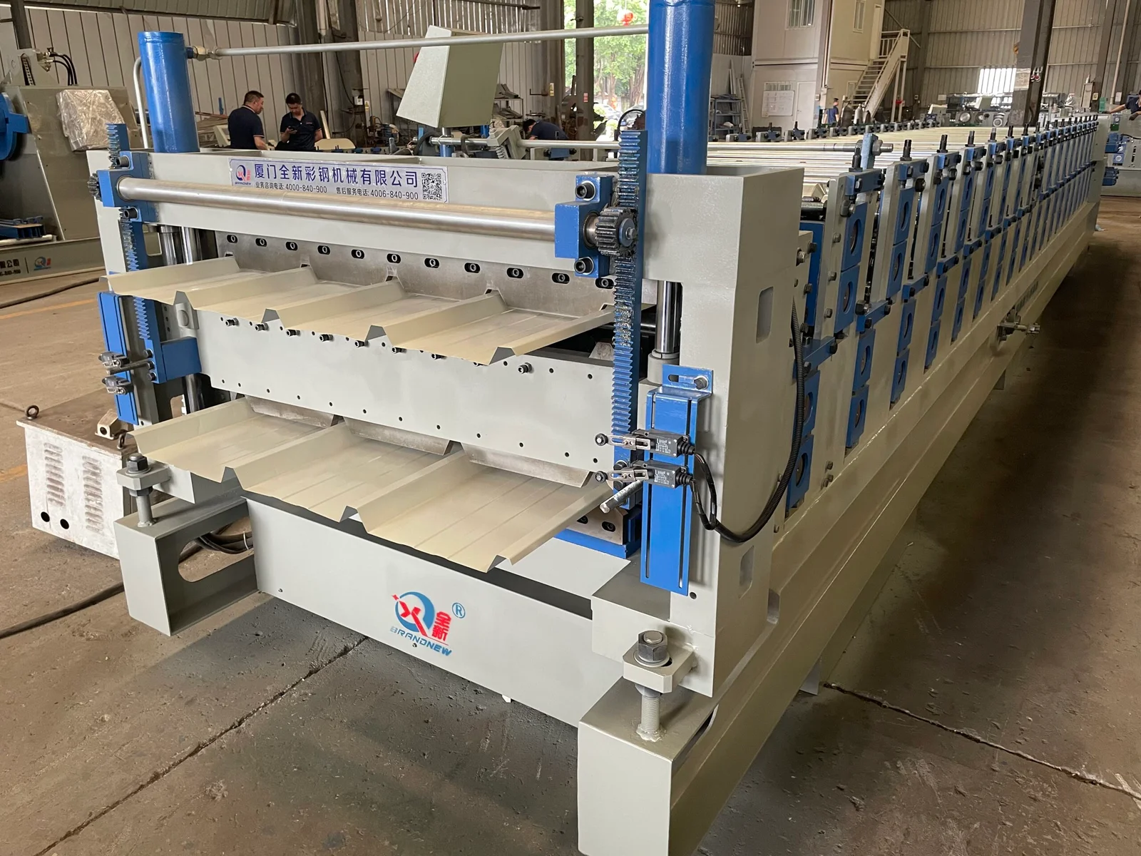 Double Layer Roofing Sheet Roll Forming Machine - Image 2