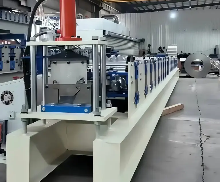 rain gutter roll forming machine