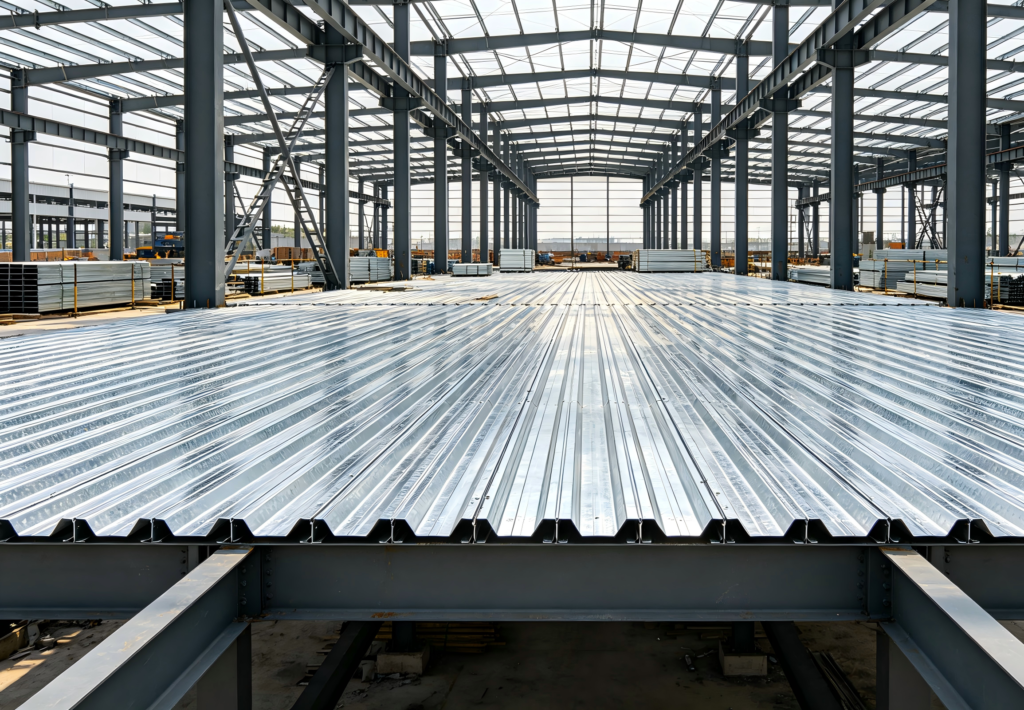 steel floor deck